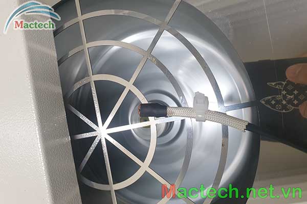 cảm biến tích hợp nhiệt và ẩm trên máy sấy Mactech