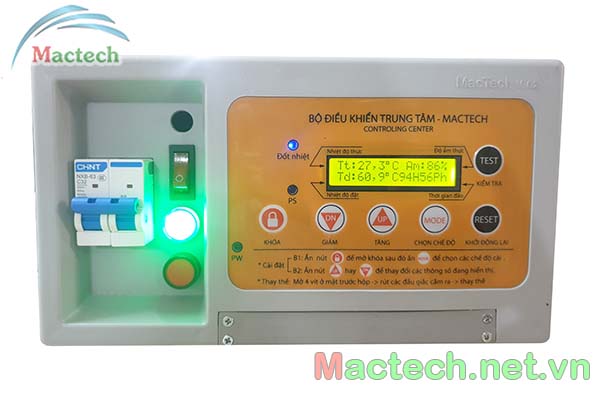 Hộp điều khiển máy sấy nhiệt