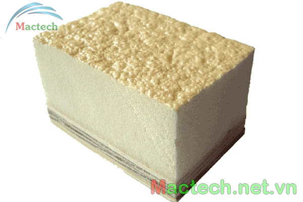 Lớp cách nhiệt Foam PU trên máy sấy Mactech