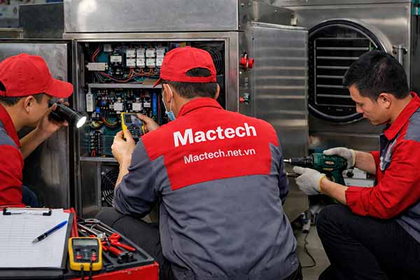 chính sách bảo hành của Máy sấy Mactech